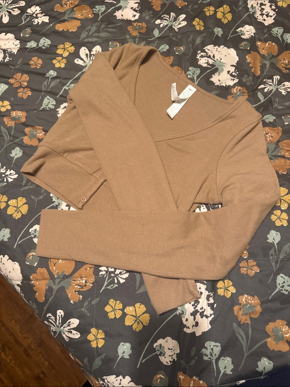 ALO Yoga Camel V-Neck Sweater